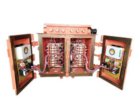 煤礦風(fēng)機(jī)用(yòng)隔爆兼本質安全型雙電(diàn)源真空(kōng)電(diàn)磁起動器(qì)系列QJZ4-2×120（80）/1140(660、380）SF